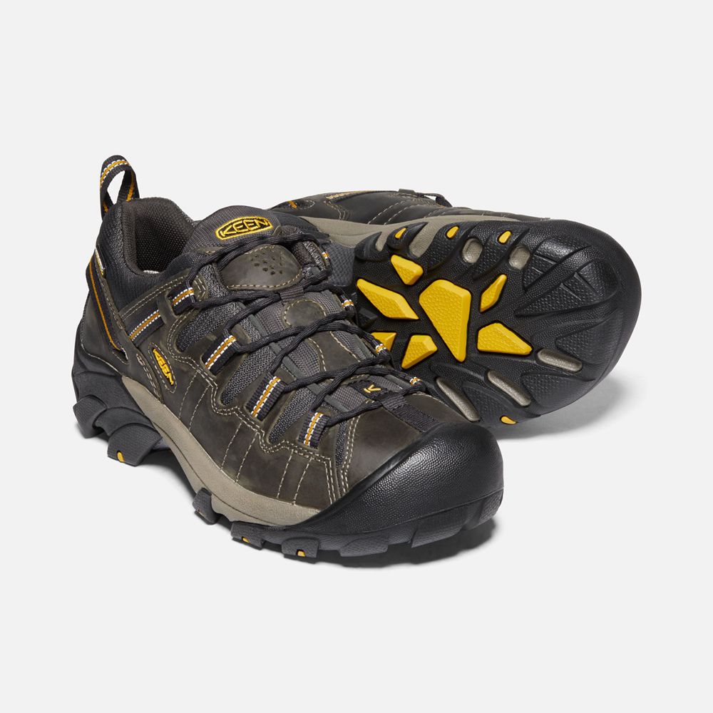 Keen Outdoor Ayakkabı Erkek Siyah Kahverengi - Targhee Ii Waterproof - Türkiye LXGI62809